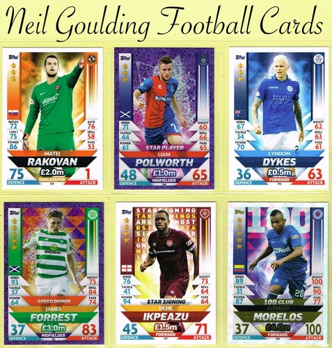 Topps spfl match attax 2018 - topps,