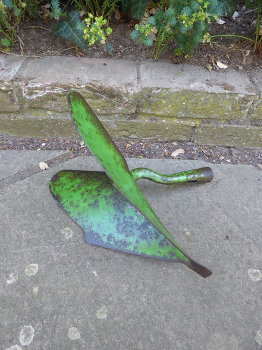 Vintage potato ridger soil - vintage, ridger,