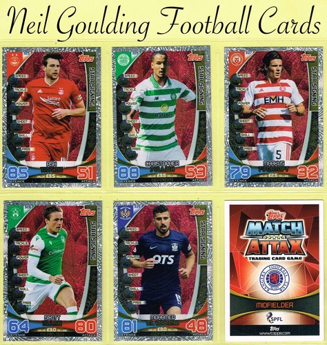 Topps spfl match attax 2019 - topps,