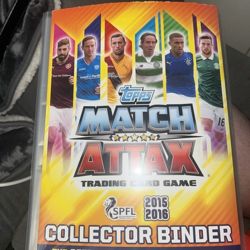 Topps spfl 2015 2016 match - topps, 2015-2016
