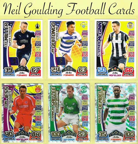 Topps spfl match - spfl, attax