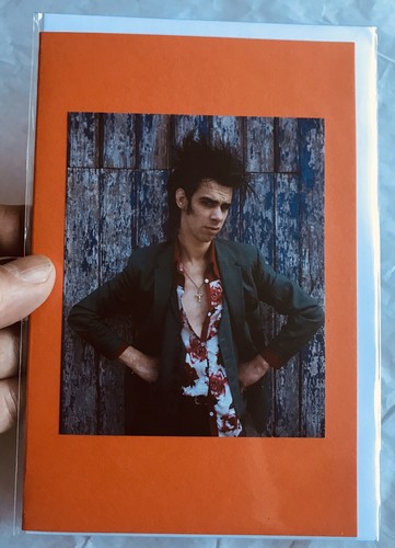 Nick cave derek ridgers litho - nick,